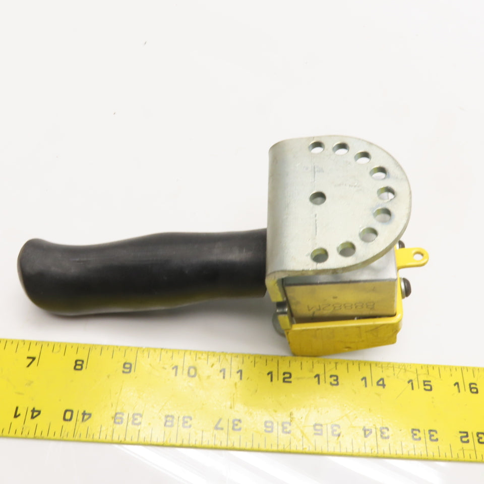 88882M Pneumatic Palm Button Valve with Attach/Release Lever 1/4" NPT