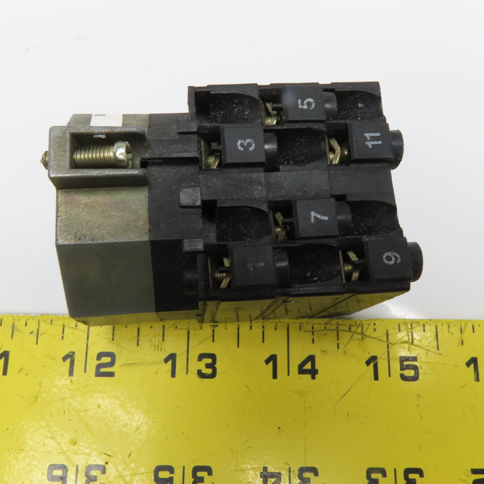 Telemecanique XBC D10612S11 Manual Motor Controller 660V 20A 1HP
