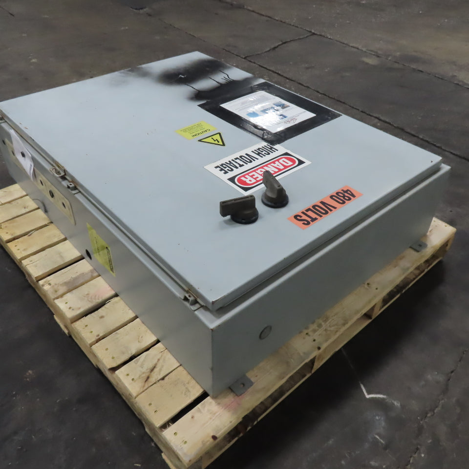 Hoffman 48" x 36" x 10" Wall Mount Electrical Enclosure Cabinet