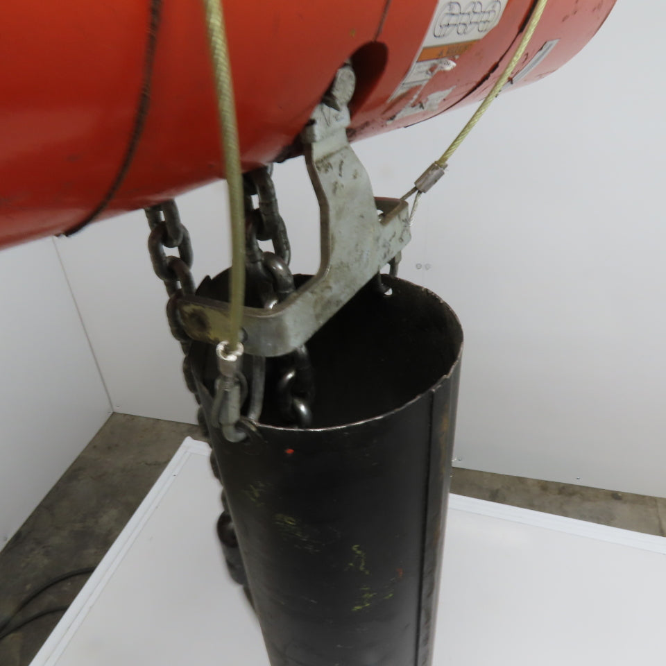 CM Model L Loadstar 1 Ton Electric Chain Hoist 20' Lift 16FPM 208-480V 3Ph
