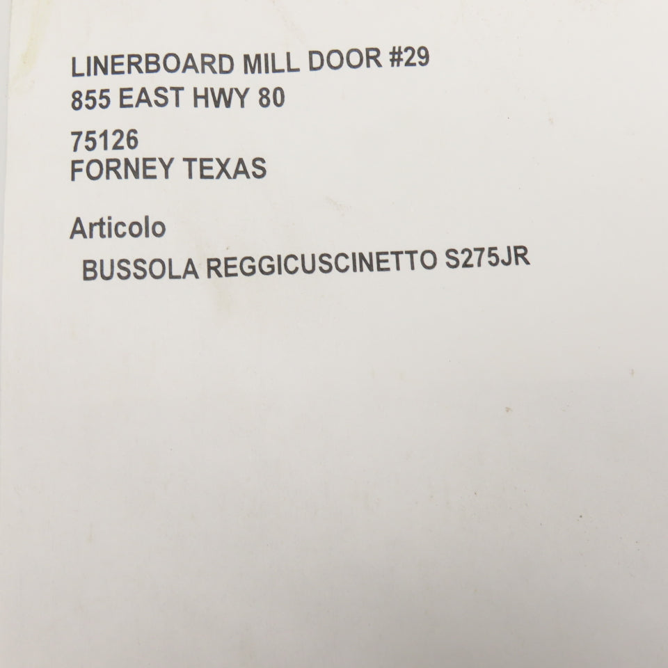 Over Meccanica Overmade Drying Cylinder Bearing Bushing S275JR 340mm ID Approx.