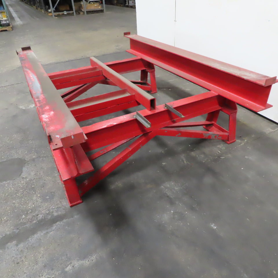 88" x 60" x 26" Tall Heavy Duty Custom Fab Saw Horse Frame Stand Riser