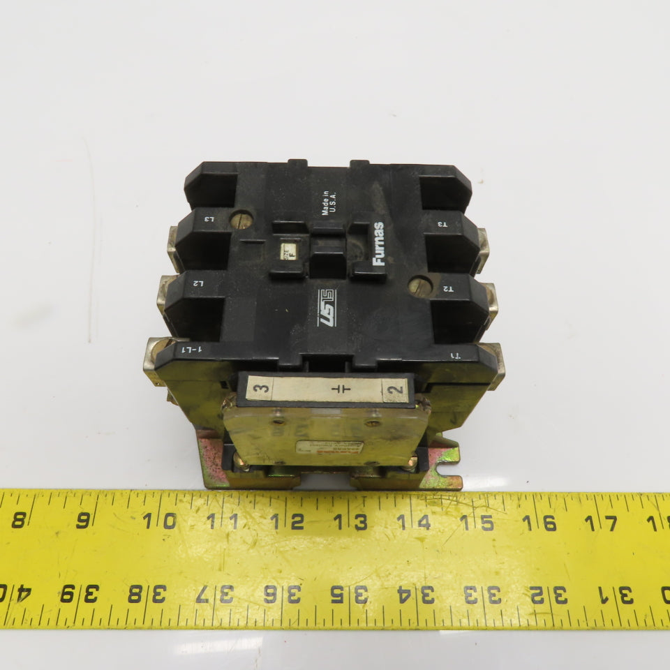 Furnas 21FF32A 600VAC 3-Pole Motor Starter Contactor Size F