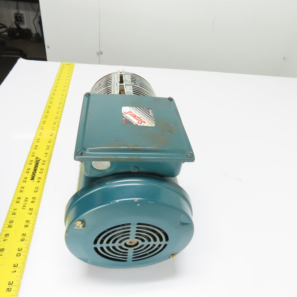 Reliance P56H1337H 3/4HP AC Electric Motor 230/460V 3Ph FB56C Frame W/Clutch