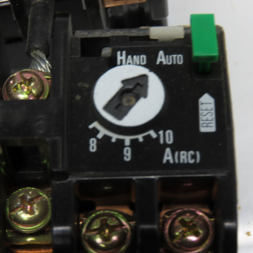 Aromat FC20-AC120V Size 0 18A Motor Starter 120VAC Coil 7.5-10A Overload 3Ph