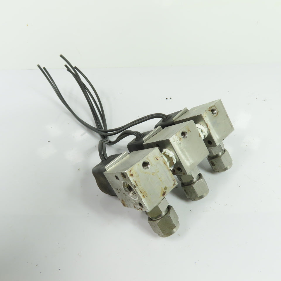 Peter Paul 52X05570GB (3)Solenoid Valves 120V 6.0W 5/32 Orifice