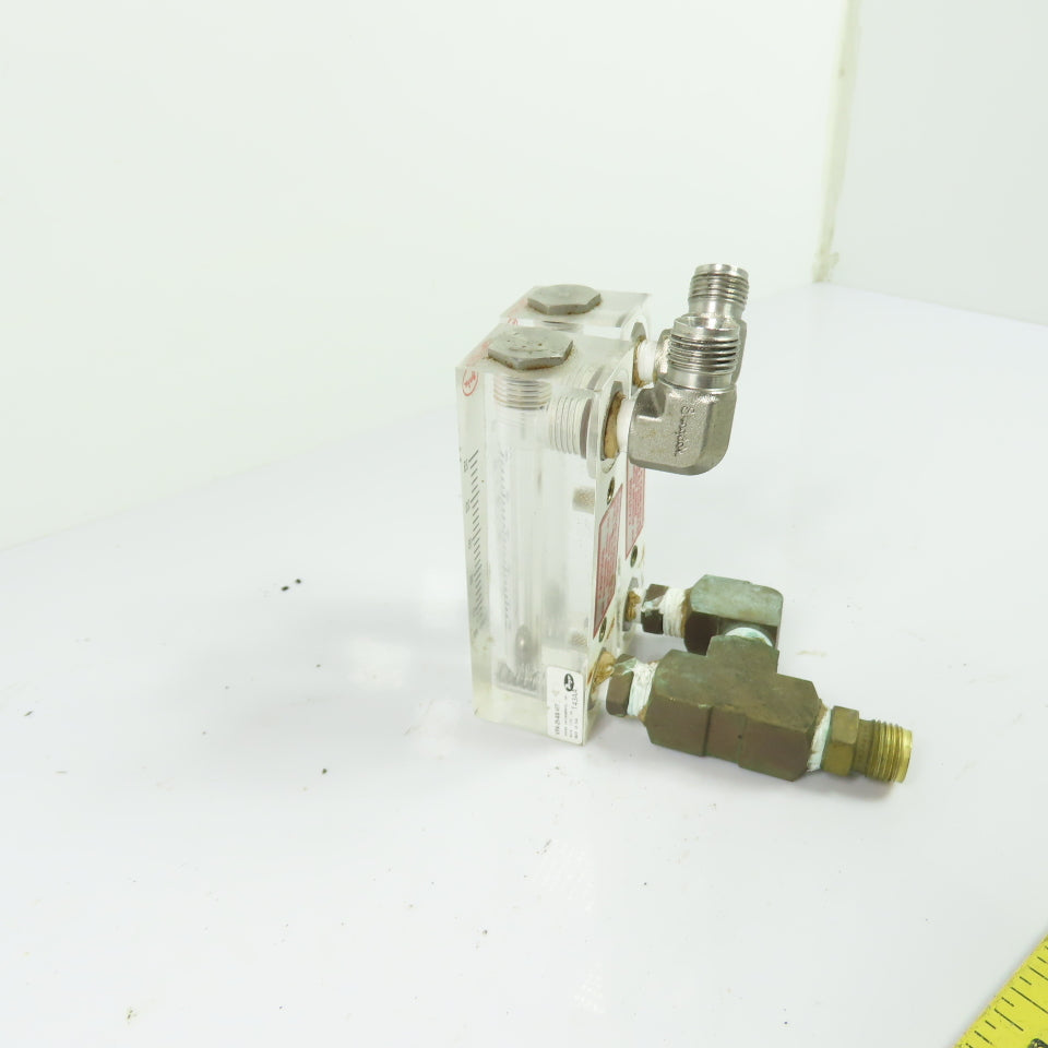 Dwyer VFA-25-SS-VIT Flowmeter 2.5-25 L/min AIR 100 PSIG Lot Of 2