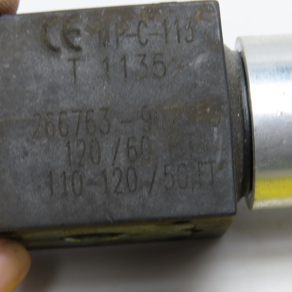 ASCO 266763-902 WT8551A001MS Solenoid Coil 120V 60Hz 110V 50Hz 6.3W