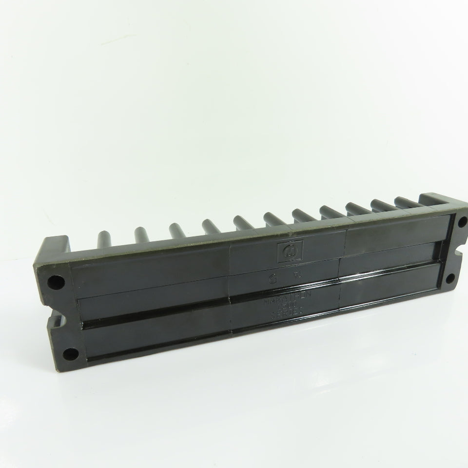 Marathon 1512 STD 75A Lugged Wire Terminal Block 600V 12-Pole