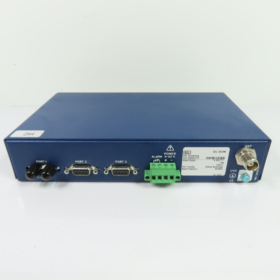 Schweitzer Engineering SEL-3031 900MHz Serial Radio Transceiver 9-30VDC