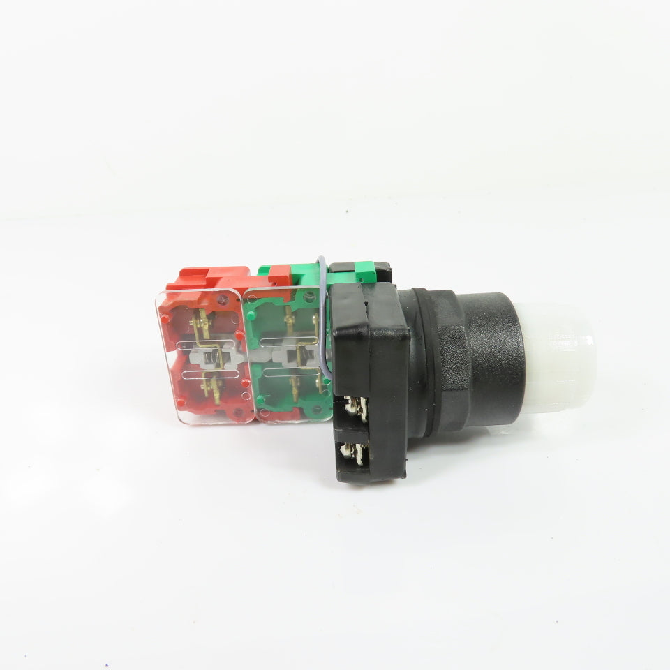 c3controls FVPTT120LW 120VAC Illuminated Push Button Switch White LED