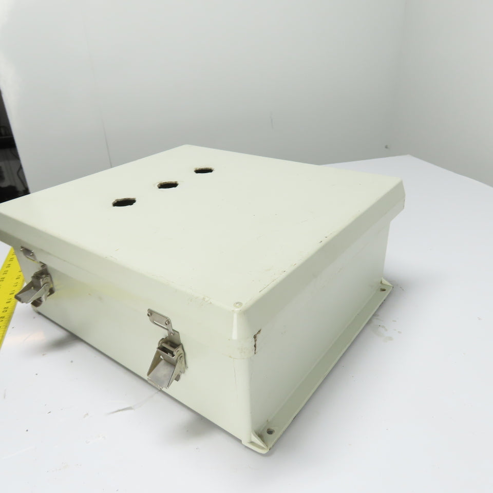 GE General Electric VJ1614HWPL2 16"x 14" x 6" Fiberglass Electrical Enclosure