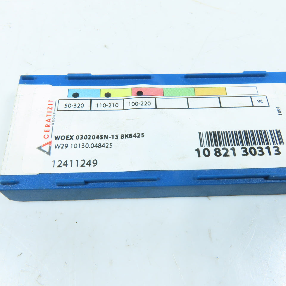Ceratizit W29 10130.048425 Carbide Turning Insert TiN Coated NOS Lot Of 2