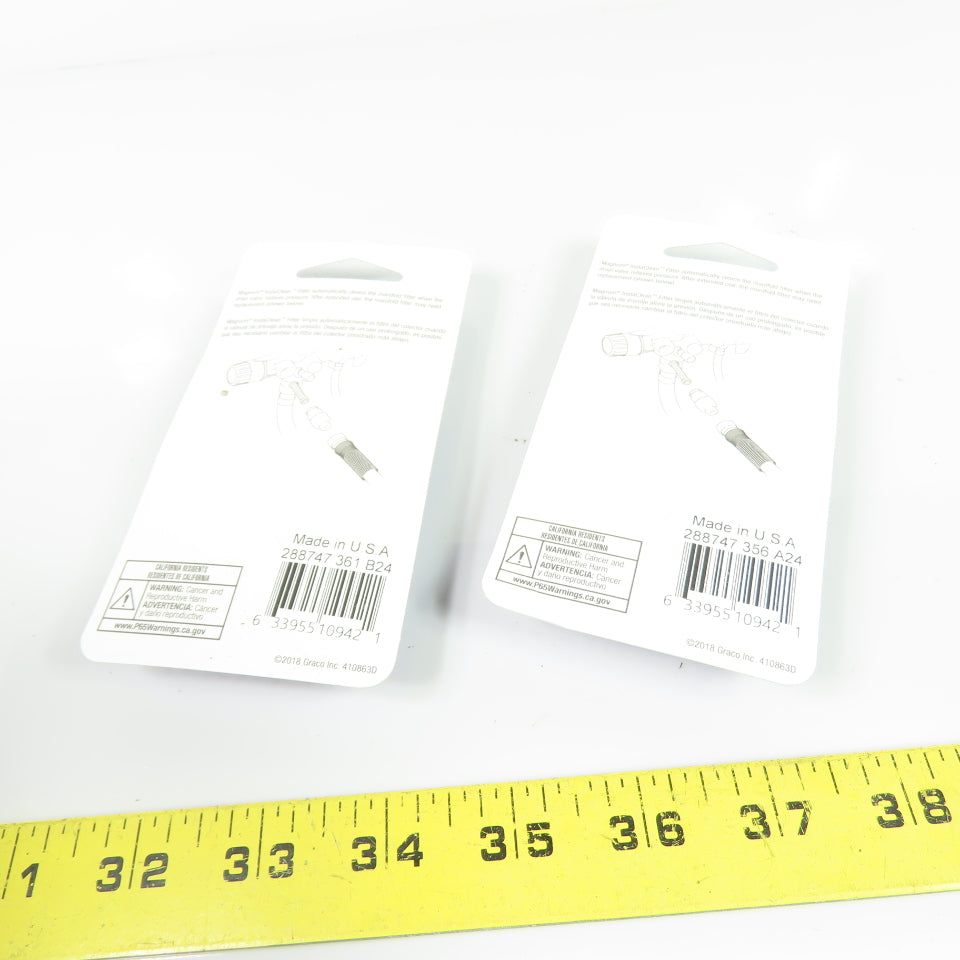 Graco 288747 InstaClean Filter for Magnum ProX and Graco GX Sprayers Lot Of 2