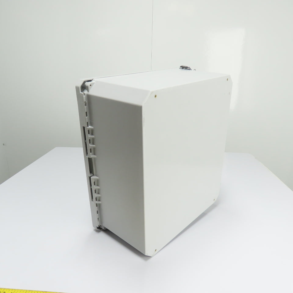Stahlin DS161408HPL 16" x 14" x 8" Fiberglass Electrical Control Panel Enclosure