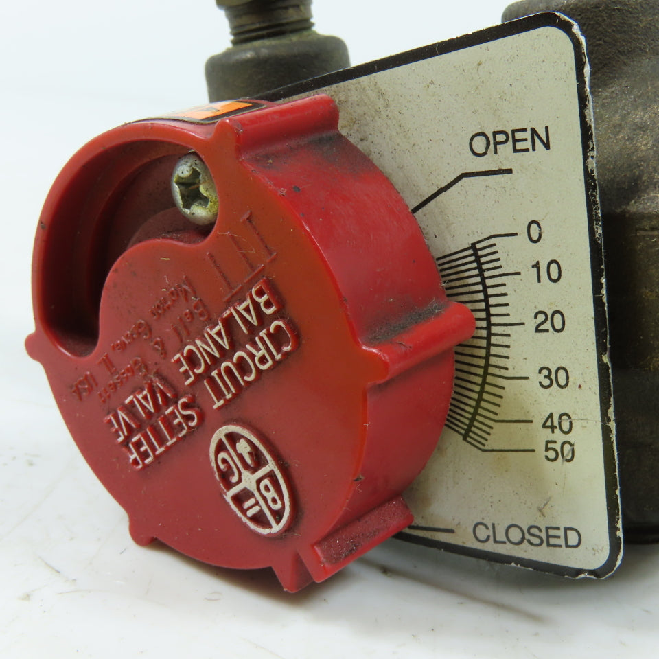 Bell & Gossett 3/4" NPT Circuit Setter Balance Valve