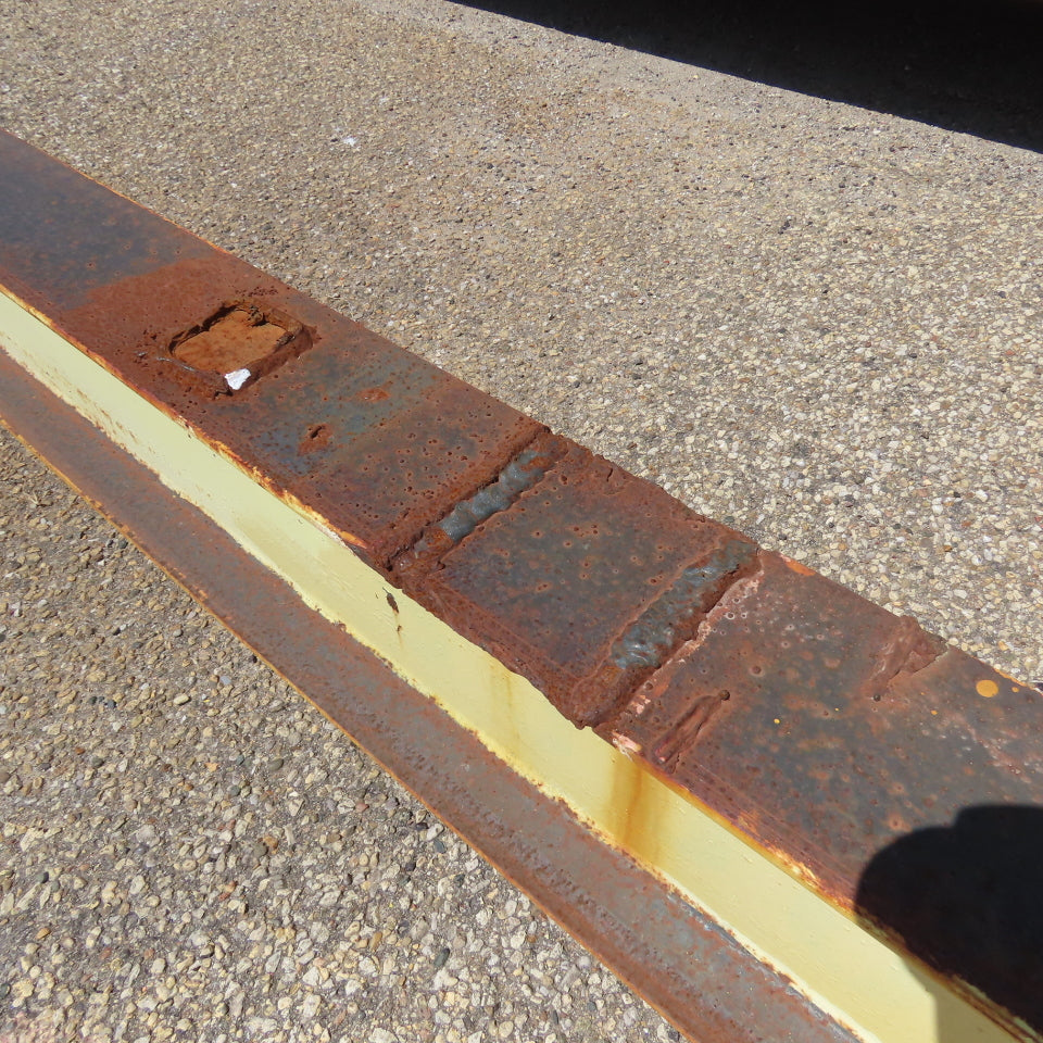 S10 x 25.4 Tapered Flange I-Beam 0.31" Web 26' L x4-1/2" W 10" H
