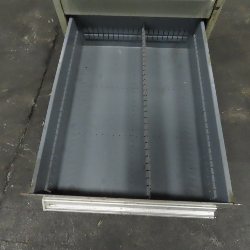 8 Drawer Small Parts Tools Storage Shop Cabinet 22.5" x 28" x 59"