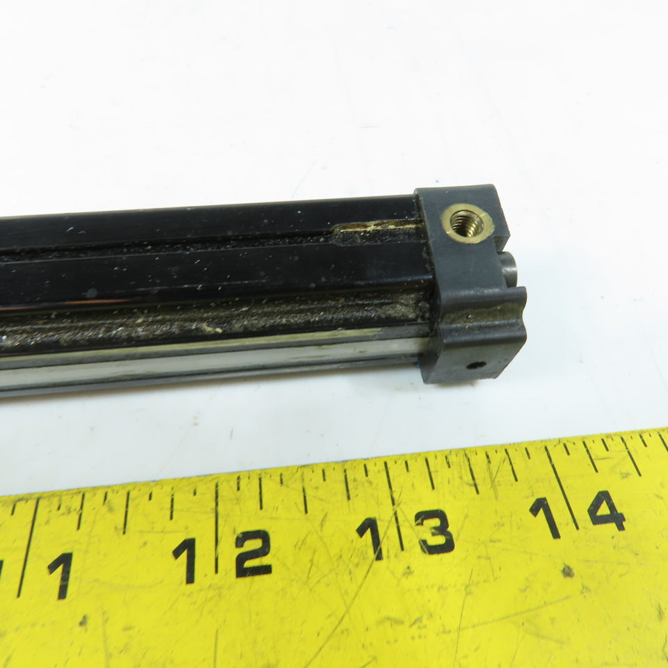 Tol-O-Matic Rodless Air Cylinder Linear Slide Actuator 12" Stroke 17" OAL