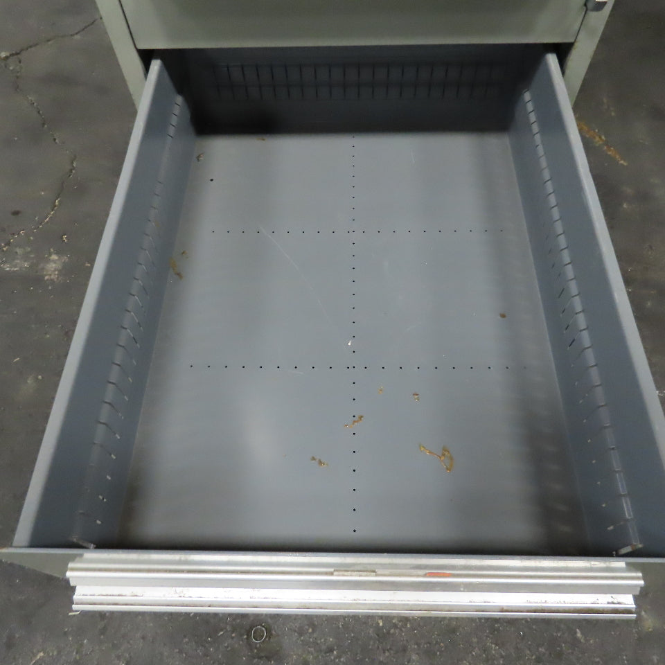 Stanley VidmaR 8 Drawer Small Parts Tools Storage Shop Cabinet 22.5" x 28" x 59"