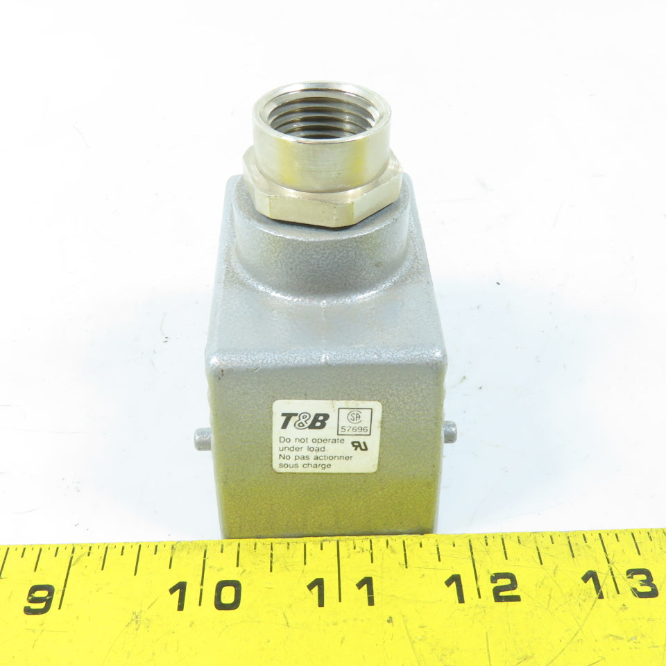 T&B TH210 Pos-E-Kon Heavy Duty Connector Hood Top Entry