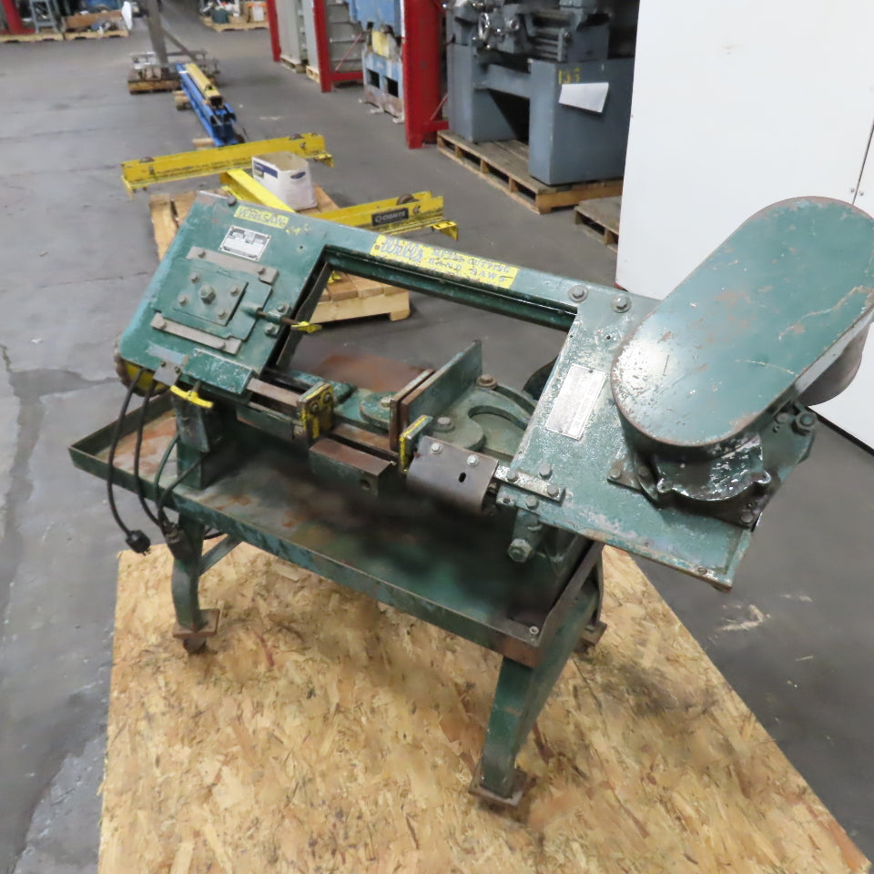 Wells 58B 9-1/2" x 11" Horizontal Metal Cutting Band Saw 1Ph 115/230V 1/3HP