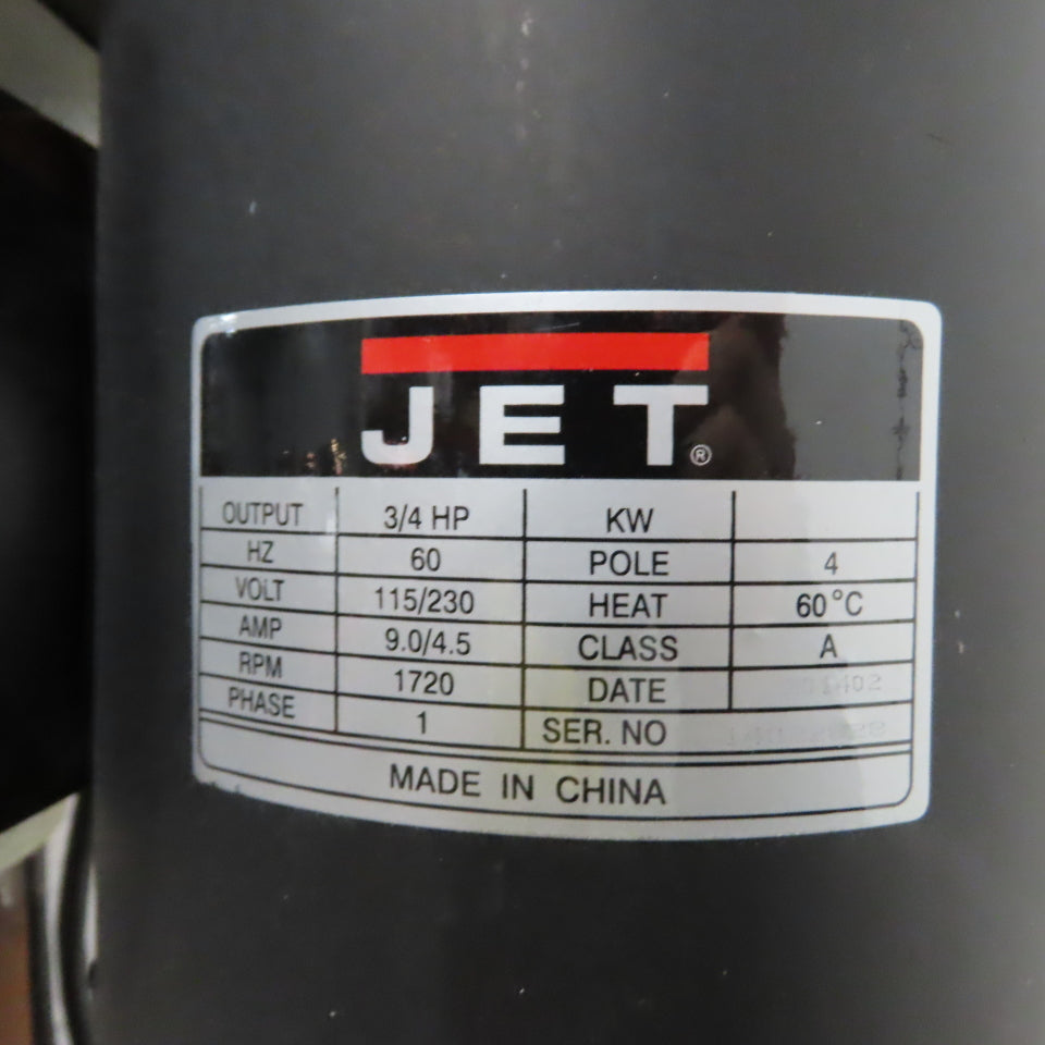 JET JDP-15MF 3/4HP 15' Floor Drill Press 115/230V 1Ph 1720RPM