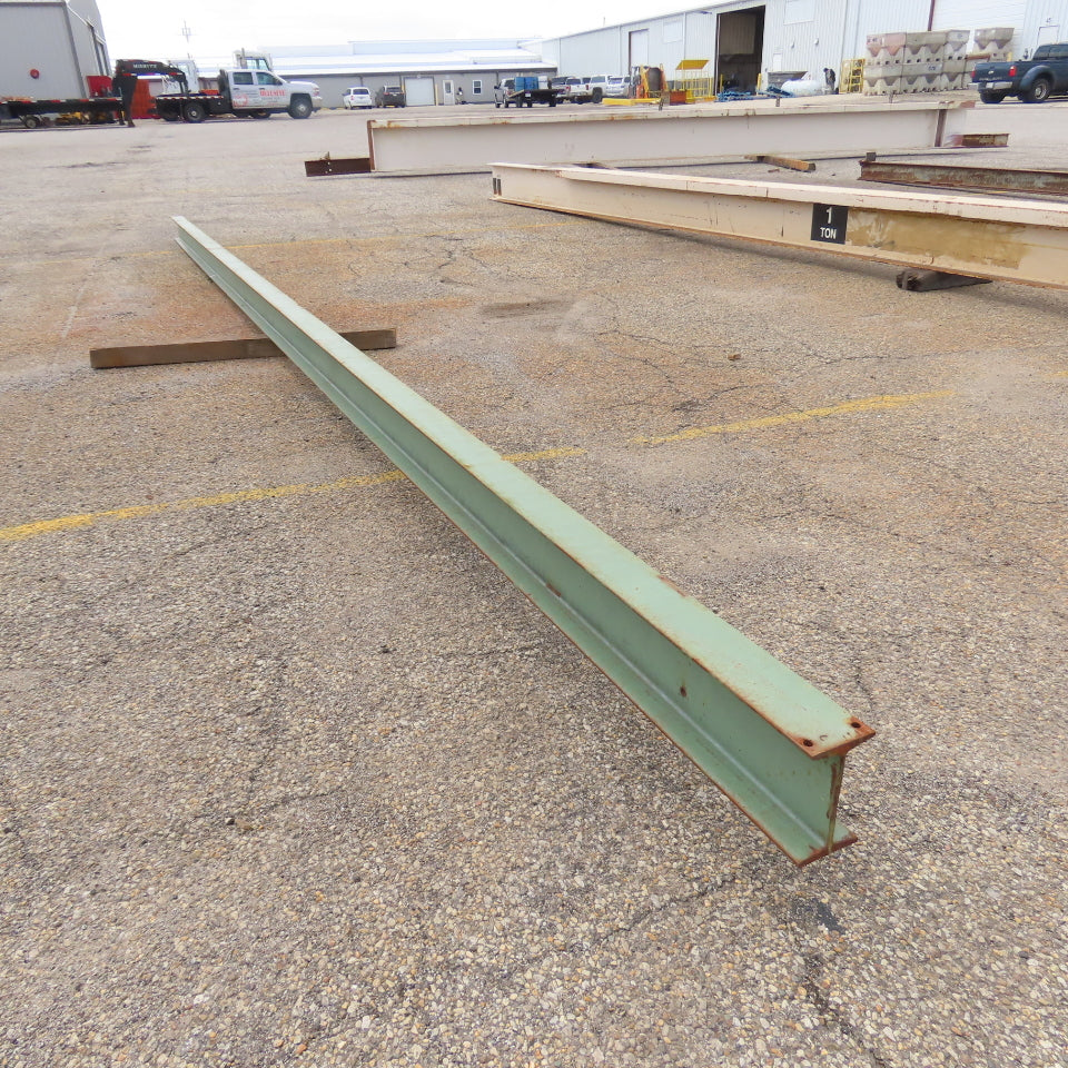 S6 x 12.5 Flange Tapered I-Beam 0.26" Web 258" L x 3.5" W x 6" H
