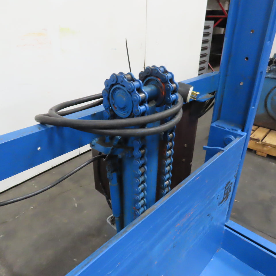 Lewis-Shepard PT-40 2000LB 42"x43.5" Platform Stacker Lift 230/460V 3Ph 44" Lift