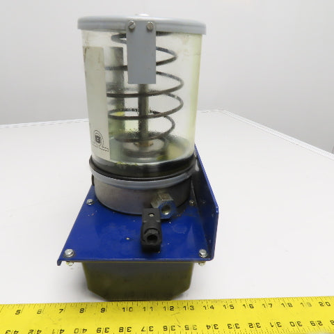 B Systems FNK 2526C Centralized Lubrication Pump 220V 2.5 Liter
