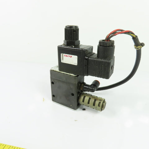 Taiyo / Herion 3EC-08E Pneumatic Solenoid Valve 0.15-1.00 MPa AC100V