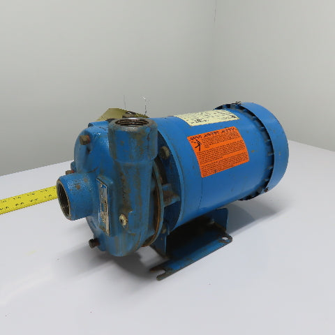Goulds 1BF21034 1HP Centrifugal Pump 1x1-1/4-5 230/460V 3Ph 3450RPM 4-9/16" Imp.