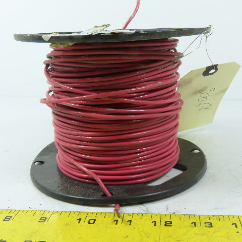 Cerrowire 12 AWG 600V Solid THHN THWN-2 AWM Red Electrical Wire 300'