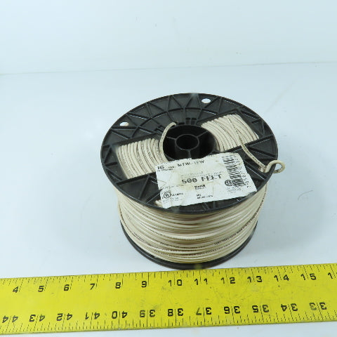 16 AWG 600V MTW Machine Tool Wire White 490'
