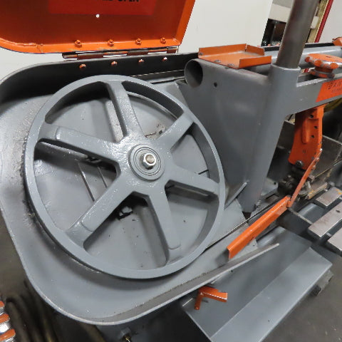 W.F. Wells W-9 1Hp 115/230V 1Ph Twin Post Manual Horizontal Bandsaw