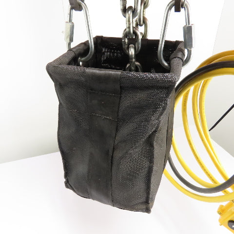 CM Lodestar Model RRS 2Ton 4000LB Electric Chain Hoist 20'Lift 16FPM 230/460 3Ph