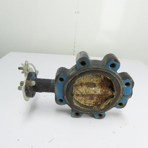 Watts 6" Lug Style Butterfly Valve EPDM Seat DI Disc 416 Stem