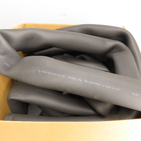 Aerocel AEROCEL-AC 2-5/8" ID x 1/2" Wall EPDM Foam Pipe Insulation 6'L Lot/10
