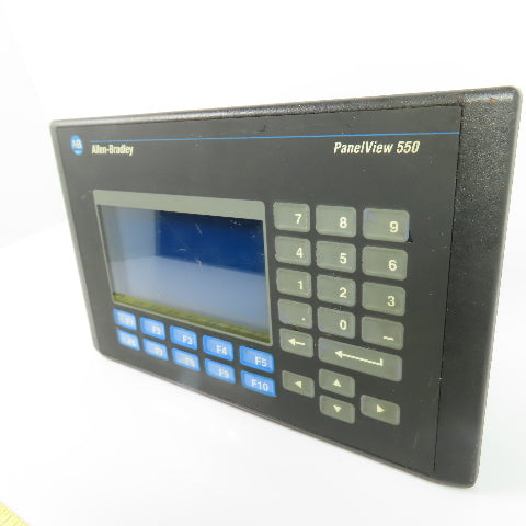 Allen-Bradley 2711-K5A5 PanelView 550 Operator Interface Ser F Rev L FRN 4.20