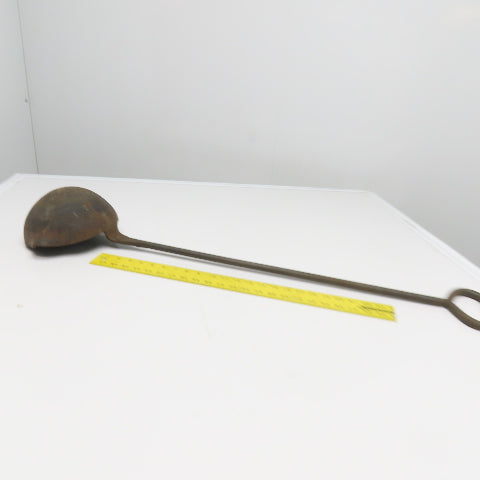 7" Antique Metal Casting Ladle 39" OAL