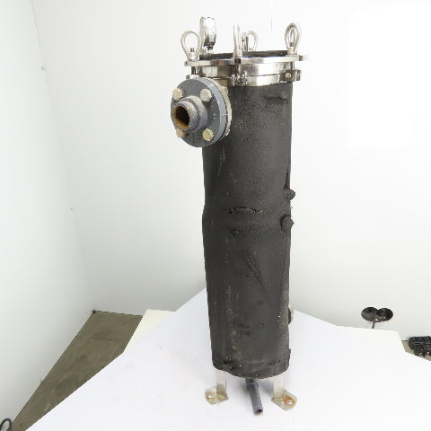 PRM BFHBFH2 7-1/16" x 32" 304 Stainless Steel Bag Filter Housing 150PSI 2"In/Out