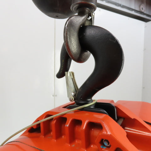 CM Lodestar Model RRS 2Ton 4000LB Electric Chain Hoist 20'Lift 16FPM 230/460 3Ph