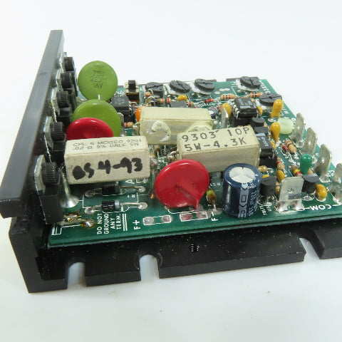 Mercer 033X134 DC Motor Control Board 240VAC Input 90VDC Output