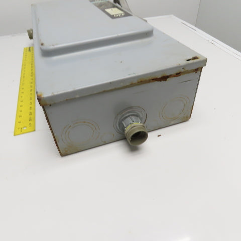 Siemens JN424 200A 3-Pole Fusible General Duty Safety Disconnect Switch 240VAC