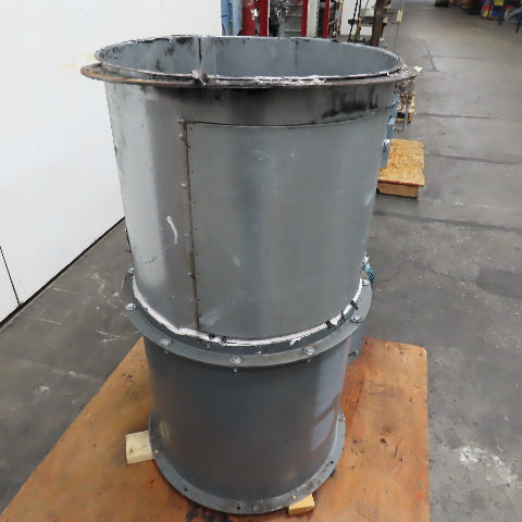 Brook Crompton UDN FR145T 24" Tube Axial Inline Duct Fan 2HP 575V 3Ph
