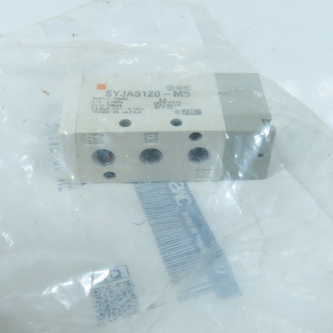 SMC SYJA5120-M5 Air Pilot Directional Valve 5/3 Way M5 Port