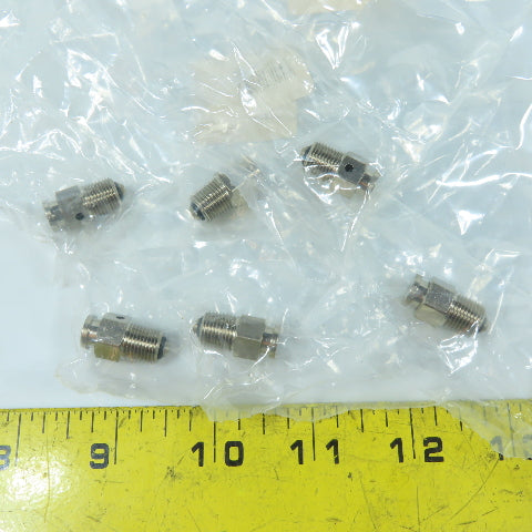 Pneumadyne 14F304 1/8" NPT Manual Bleeder Air Control Valve Lot Of 6