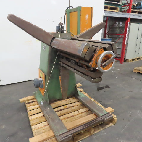 Cooper Weymouth Stock Reel Decoiler 5000 LBS Max 24" Wide Max 3Ph 230/460V
