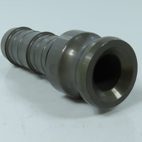 PT Coupling 10E Type E Camlock Adapter 1" Male Cam x 1" Hose Barb Shank Fitting