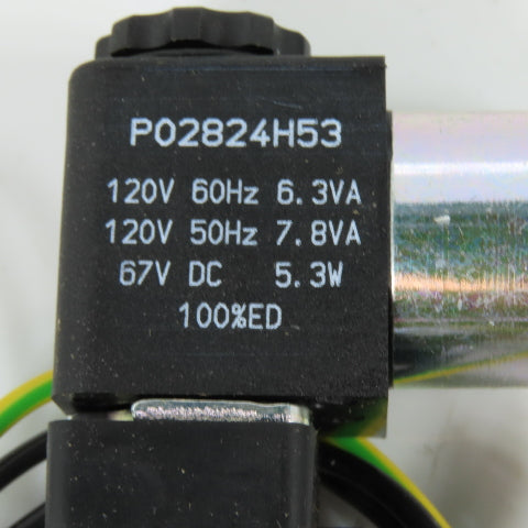 Parker B552ADH53C Directional Air Valve 3/4 Way Dual Solenoid 120VAC 160 PSI